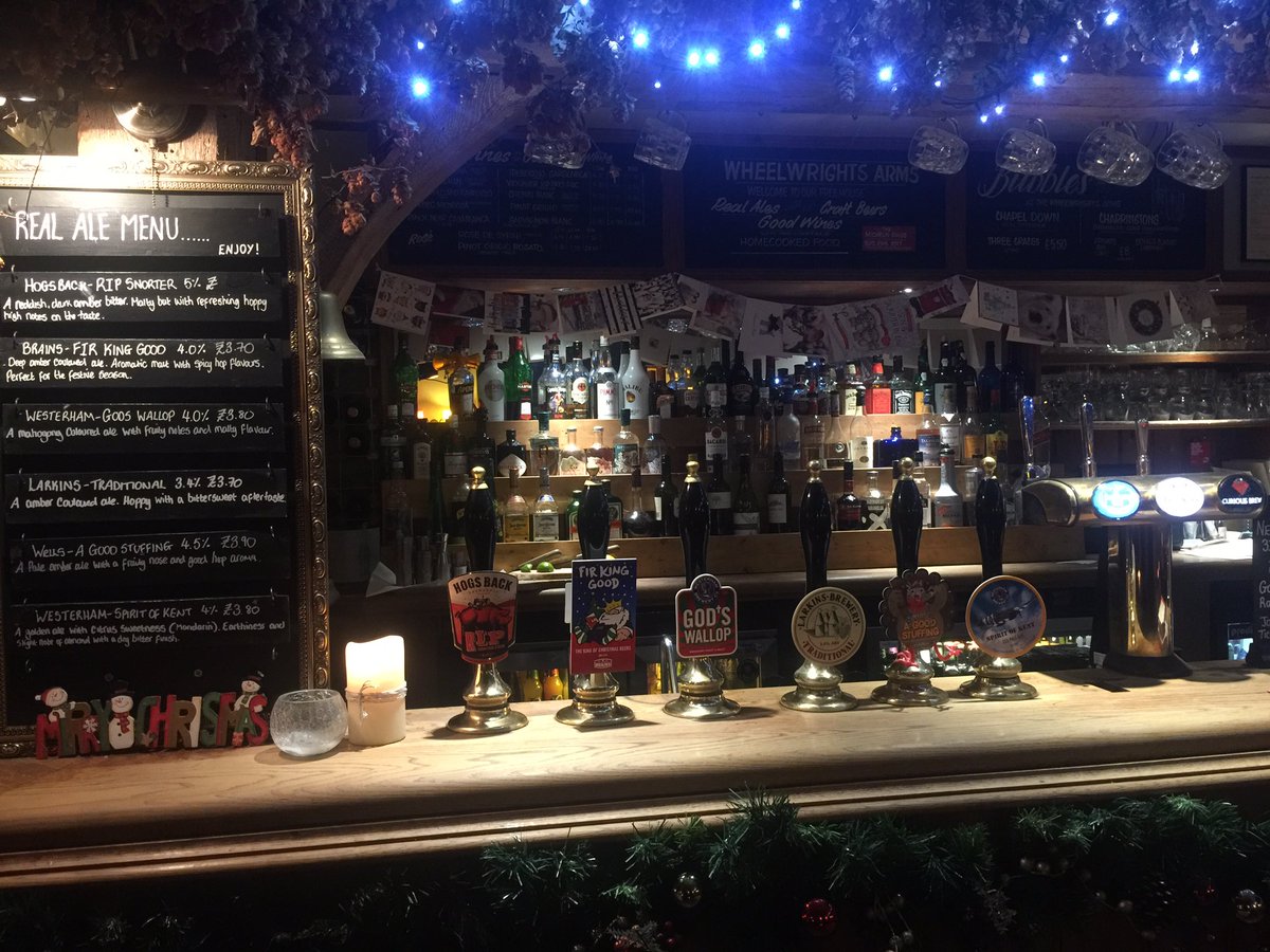 We've got some great ales on this week including some Christmassy spiecals. <a href="/WesterhamBrew/">Westerham Brewery 🍻</a> <a href="/brainsbrewery/">Brains</a> <a href="/HogsBackBrewery/">Hogs Back Brewery</a> @LarkinsBrewery