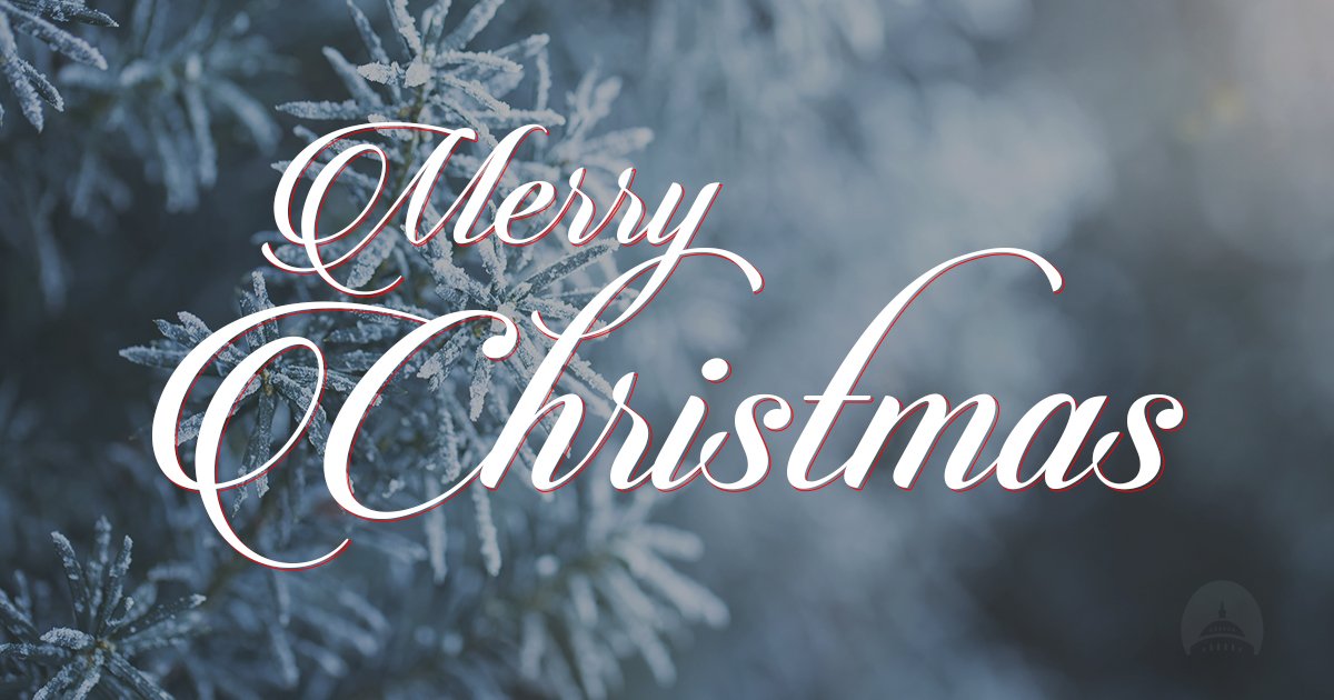 From my family to yours: we wish you a very merry #Christmas.