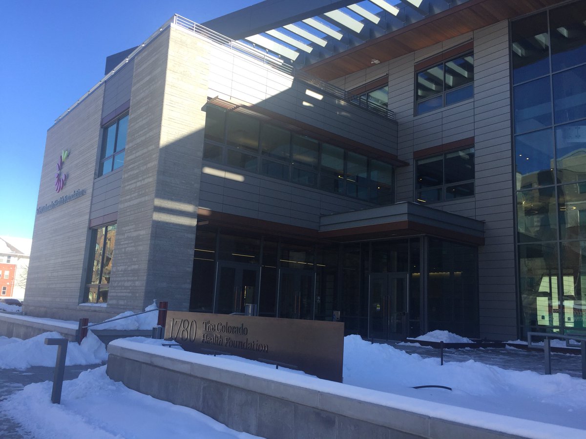 COHealthFDN's tweet photo. Welcome to our new professional home in the heart of Denver! 1780 Pennsylvania St., 80203. #HealthPositive https://t.co/w4KpU4S4d9