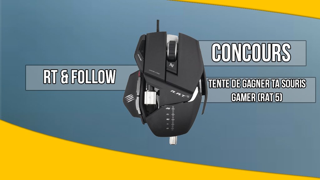 jlnfou's tweet photo. 🎁 #CONCOURS 🎁

GAGNE TA SOURIS GAMER ! ( RAT 5 )

🔁 #RT + #FOLLOW @xMauzzz &amp; @_Siikklop 

Tirage au sort à 1500 #RT

Bonne chance  #giveaway https://t.co/EZMqW5rjhM