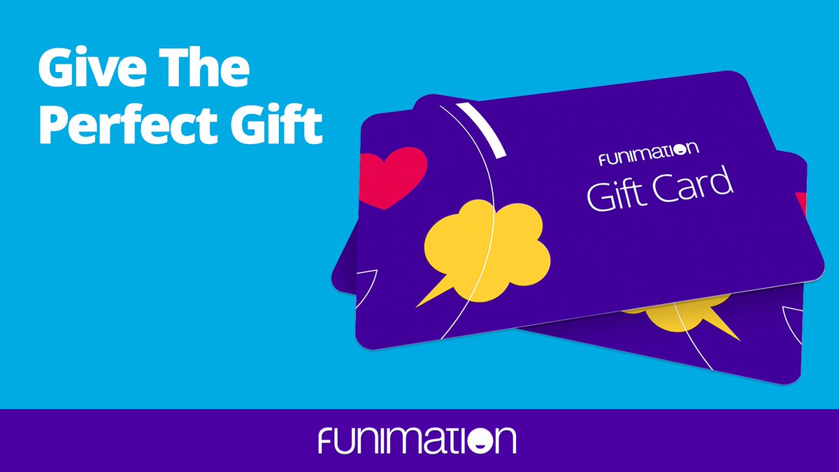 Funimation Gift Card / Crunchyroll Gift Card Credit Card
