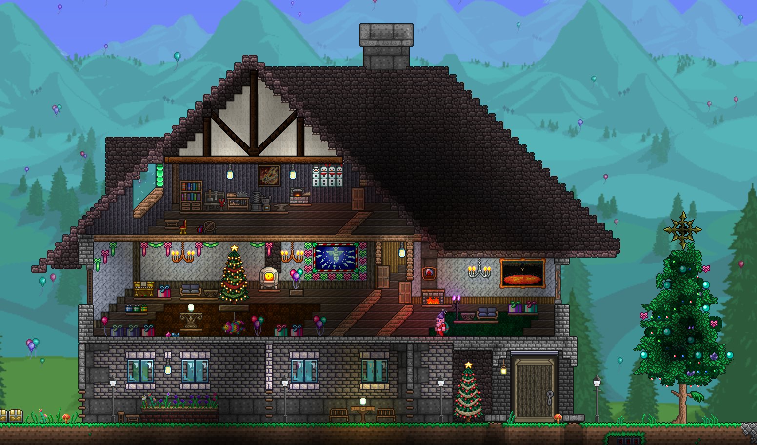 テラリア建築 Twitter