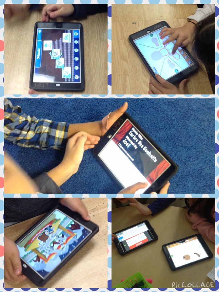 Mme_K_Carroll's tweet image. Having fun retelling a story using the toontastic app! #learningwithtechnology #toontastic #larbredessouhaits