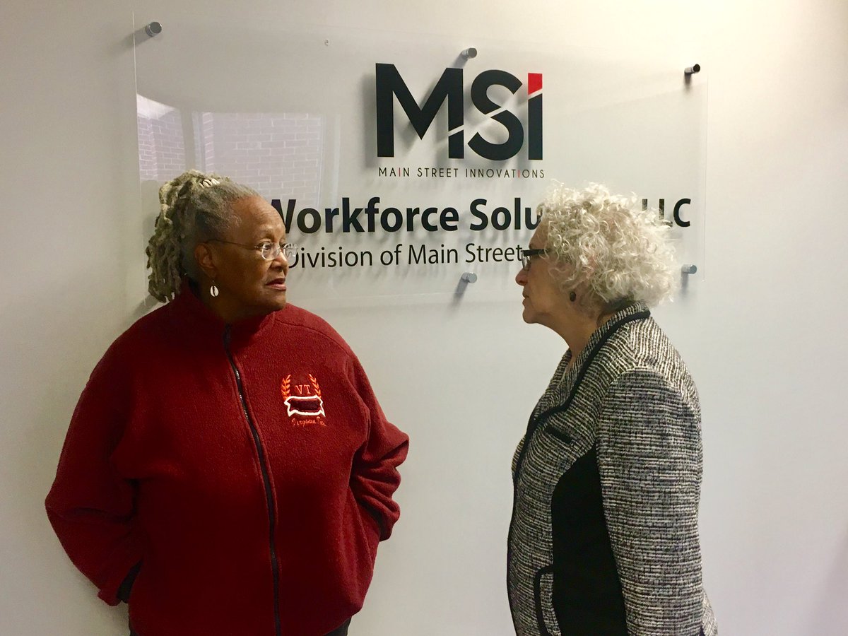 MSiworkforce's tweet photo. @mainstreetinno would like to thank Dr. E. Holmes, @jencrutchfield &amp; @diversityreport for visiting us today! #msiworkforce @donnalowe1234 https://t.co/EmZCFfnvpa