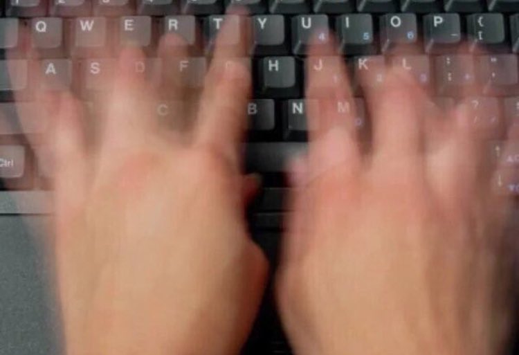 When you're listening to a song and try to tweet the lyrics before it goes to the next verse