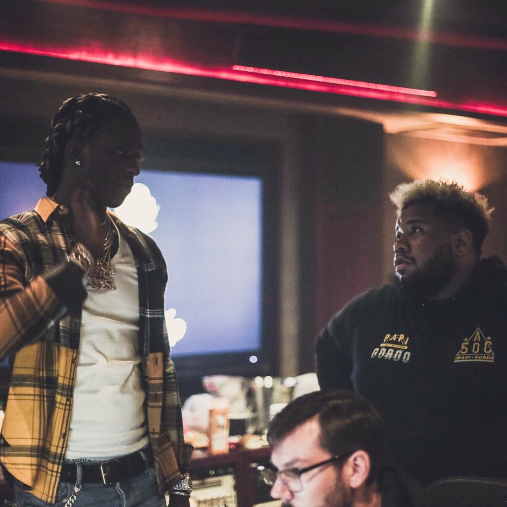 GordoSZN's tweet photo. been low key about this for a while... but I'm excited to announce Young Thug x Carnage tape EP is done 🔥🔥🔥🔥🔥 #YOUNGMARTHA https://t.co/WOmrQRk2ly