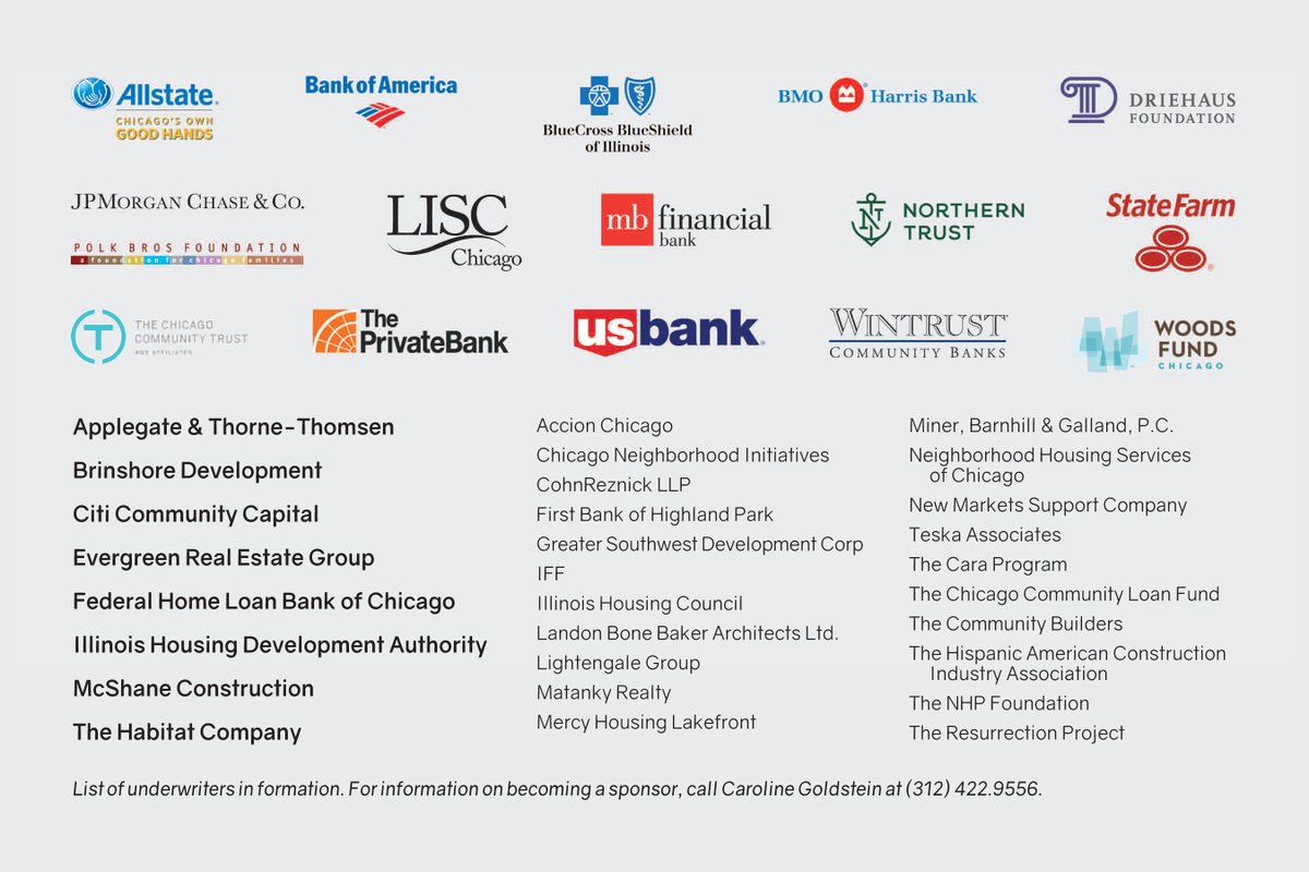 LISCChicago's tweet photo. Save The Date! The 23rd Annual Chicago Neighborhood Development Awards is Feb. 28, 2017 at @McCormick_Place! https://t.co/doeWbPmsVU #CNDA23 https://t.co/aftyO7s6xj