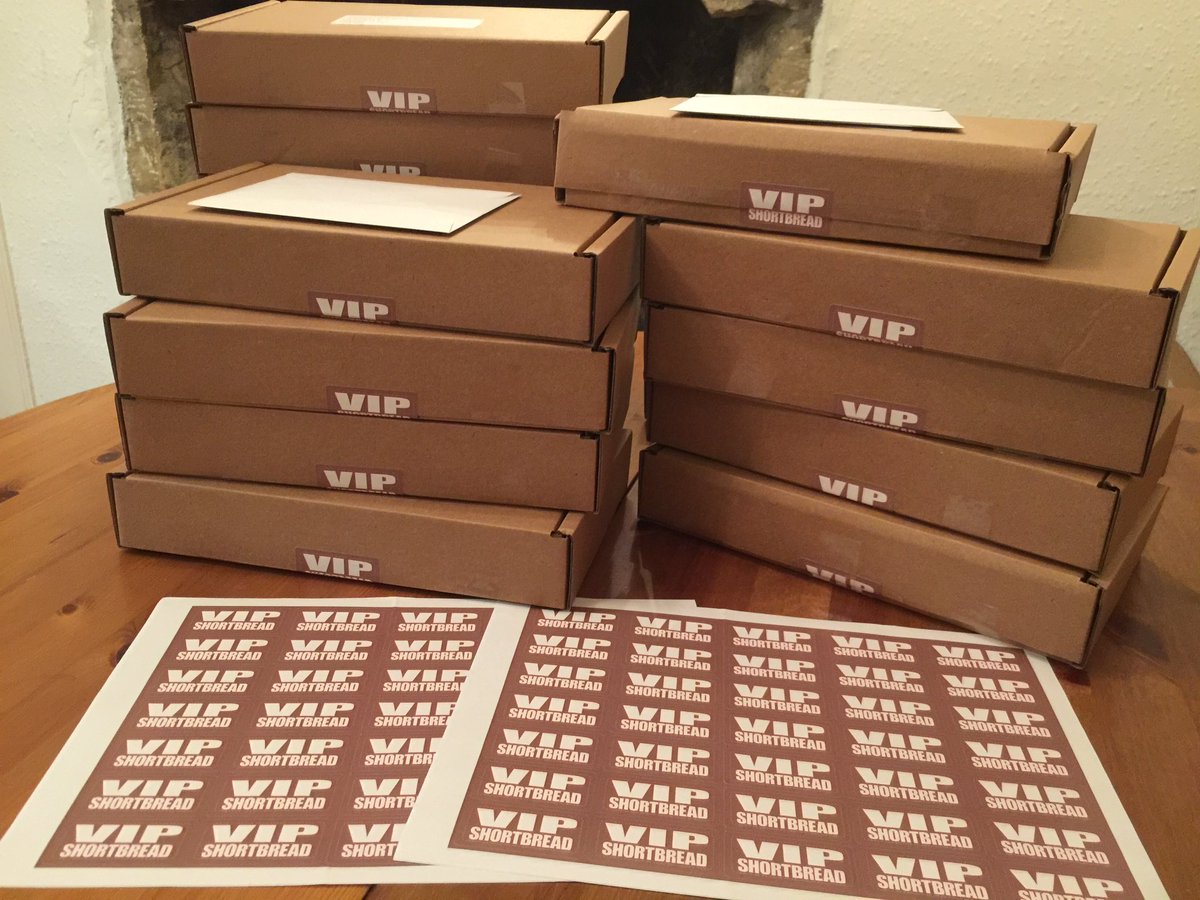 VIPshortbread's tweet image. That's the next batch of orders on its way. Last day to order yours before Christmas is tomorrow! #dontmissout #ChristmasGifts