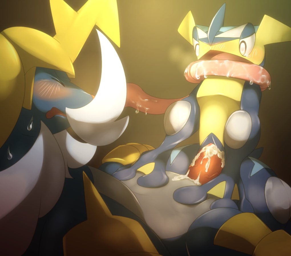 LustingSwords's tweet image. ”Greninjas are always fun to play with~..“