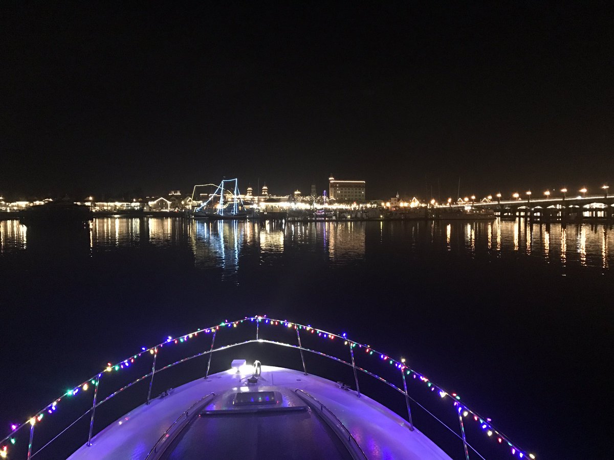 Christmas time in St Augustine. Not too shabby! #merrychristmas