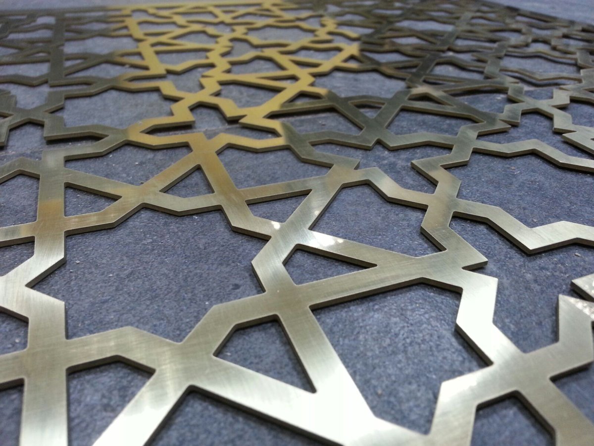 MasjidWorks's tweet photo. Beautiful Brass sheet decorative panel https://t.co/KXn32VuiXH