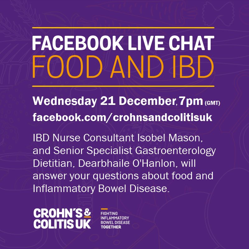 Crohn's & Colitis UK on Twitter: "Do you have questions about food/diet