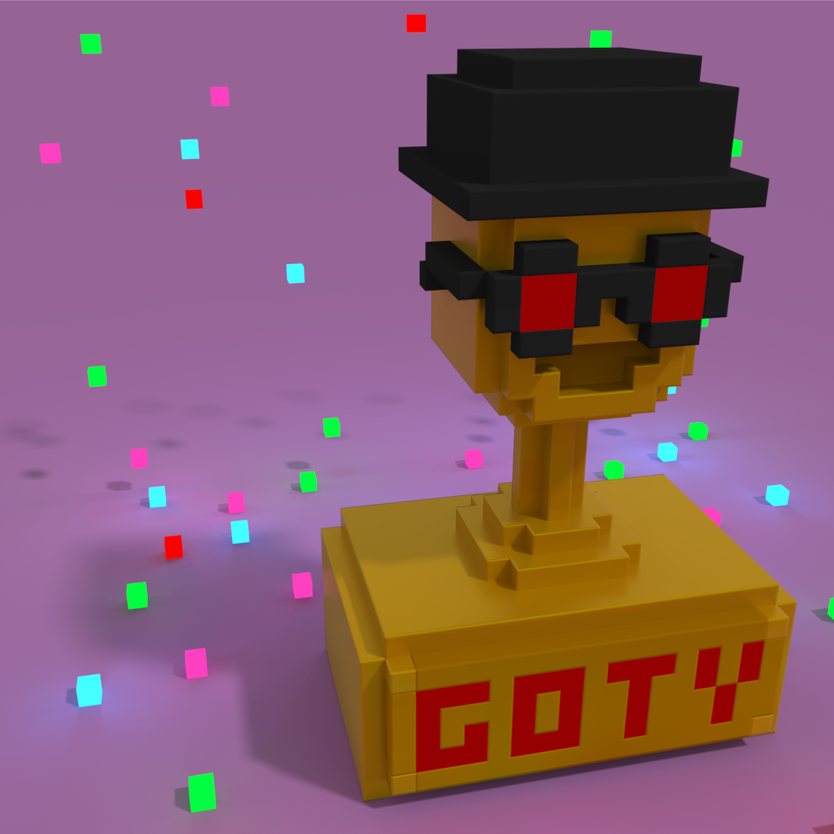 LogansLevel's tweet image. .@DMullinsGames Congrats! Pony Island wins one of @JimSterling&apos;s GameOfTheYear awards! youtube.com/watch?v=XSb_wf… Here&apos;s an unnofficial trophy