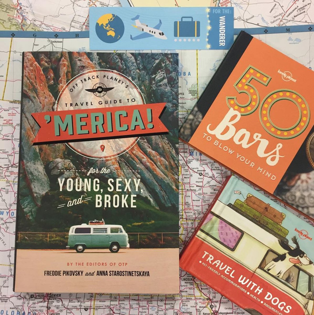 Any plans for 2017? Pick-up OTP's Guide to 'Merica for the YOUNG, SEXY &amp; BROKE!! Order online <a href="/UrbanOutfitters/">Urban Outfitters</a> --> goo.gl/apaZ63