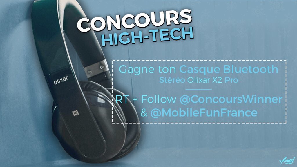 ConcoursWinner's tweet photo. #CONCOURS #HIGH-TECH

Gagne un casque Bluetooth !

Pour participer :

➡️ Follow @ConcoursWinner &amp; @MobileFunFrance + RT ⬅️

TAS : 02/12 https://t.co/s2hA2VnZrr