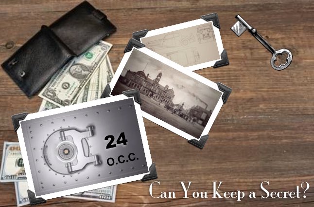 Chapter1OCC's tweet image. The Christmas Eve invitations are ready to go! #XmasHeist #OCChristmas #Speakeasy