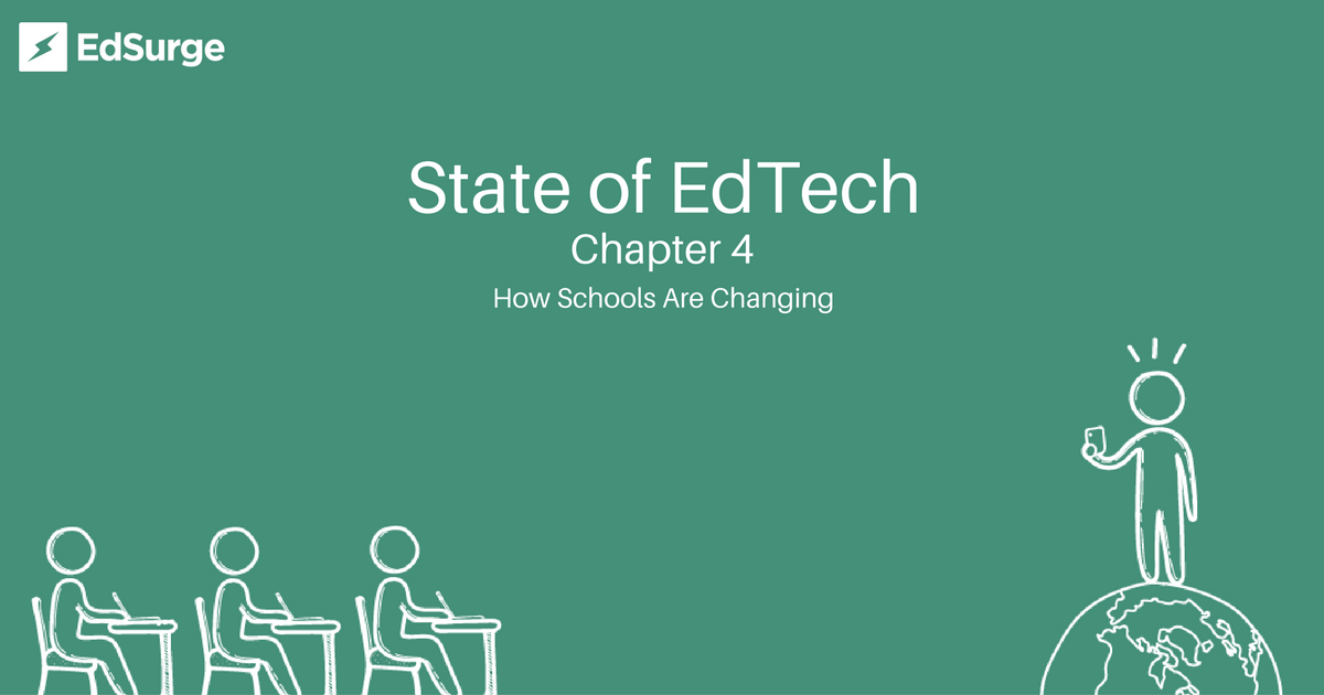 Find out how schools R changing in chpt 4 of the #stateofedtech project w @EdSurge via @ConnectToGood soch.us/2hBgH5r #attemployee