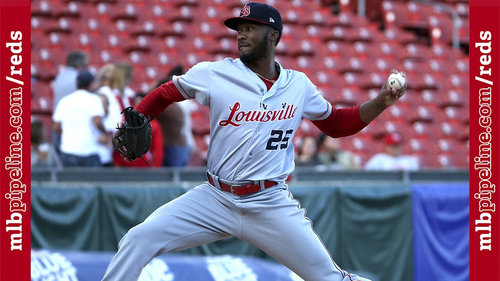 MLBPipeline's tweet photo. Amir Garrett on cracking #Reds rotation:
"They're not going to give it to me, so I'm going to come and take it."
https://t.co/14Ek90NH4f https://t.co/XVicu0RHAY