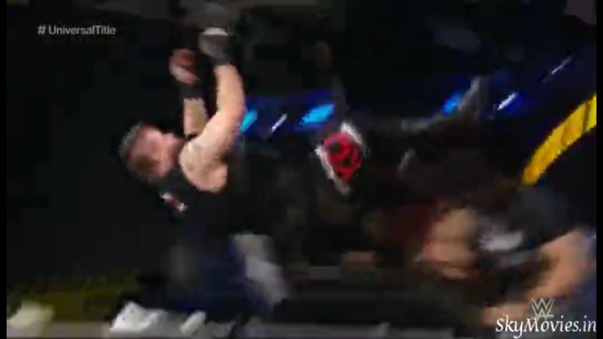 Ankitaker's tweet photo. Perfect Ending Of #WWERoadblockEndOfTheLine by destroying Owens & The Stupid Jericho https://t.co/6BsgbVCJIc