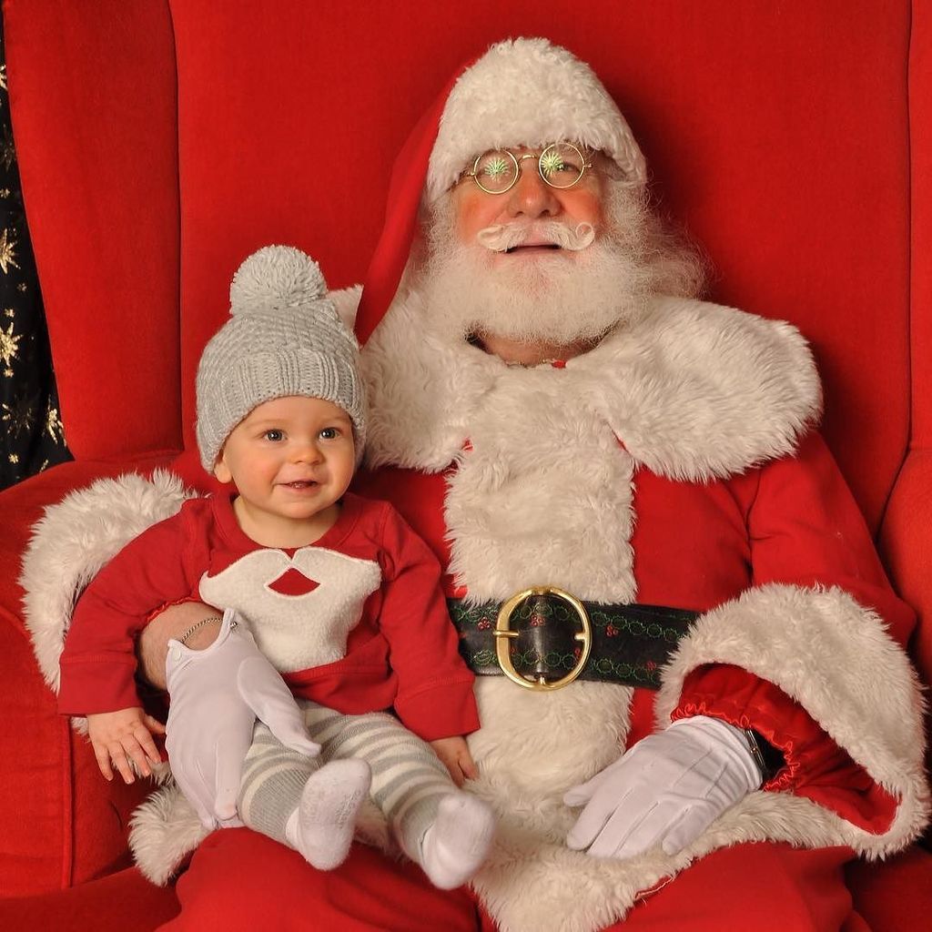 jtuck9's tweet photo. Easton got to tell Santa his Christmas wishlist today! 🎅🏻🎄 - https://t.co/tzmk9LvVD4 https://t.co/ujIHlXTagK