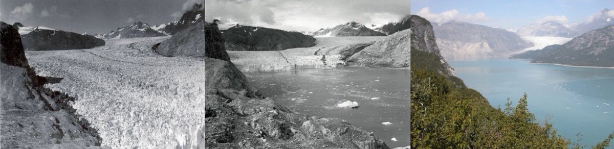 frazierarchive's tweet photo. Favorite talk #AGU2016 was by Bruce Molina, who's been photographing Alaskan glaciers 40 years to show how fast the landscape is changing https://t.co/BPa0qccSgq