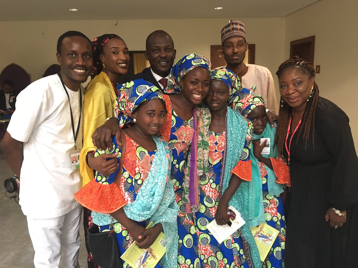 More inspiring news here. A pleasure to meet these young women today. 4 of the winners of the <a href="/Protectingedu/">Protecting Education</a>  Contest for IDPs in the N/East