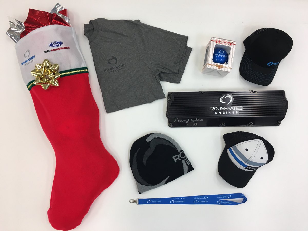 Yates_Doug's tweet photo. DAY 2 of #DYGiveaway! 12 lucky people will win @roushyates Christmas stocking full of prizes!🎁RT &amp; Follow to enter! https://t.co/Yy8lvHlCby