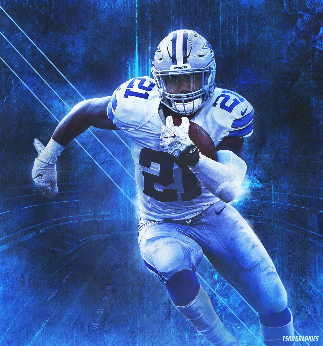 TSilvGraphics's tweet image. Ezekiel Elliott