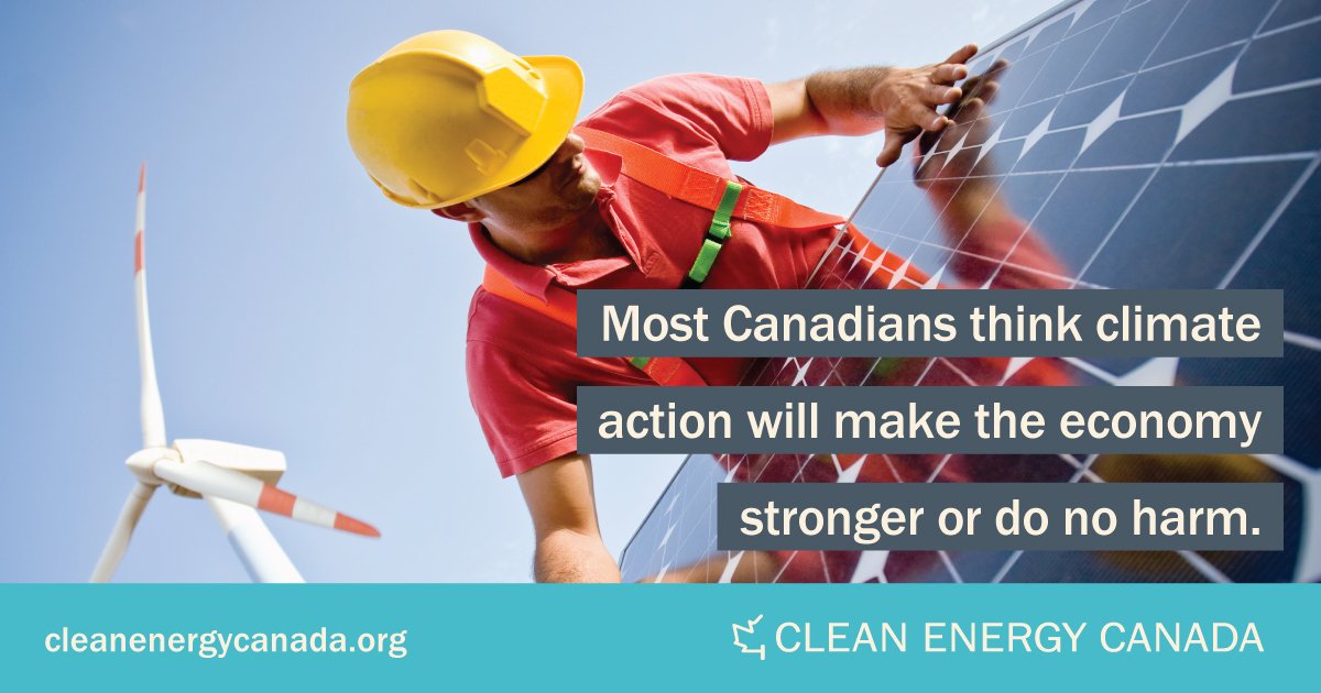 cleanenergycan's tweet image. 71% of Canadians say Canada's new climate plan will help or do no harm to the economy: cleanenergycanada.org/poll-canadians… #cdnpoli #cdnbiz