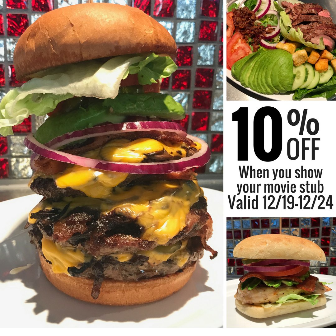 **10% OFF - When you show your Century At Hayward Movie Ticket Stub** Ticket must be from the current day of the showing!