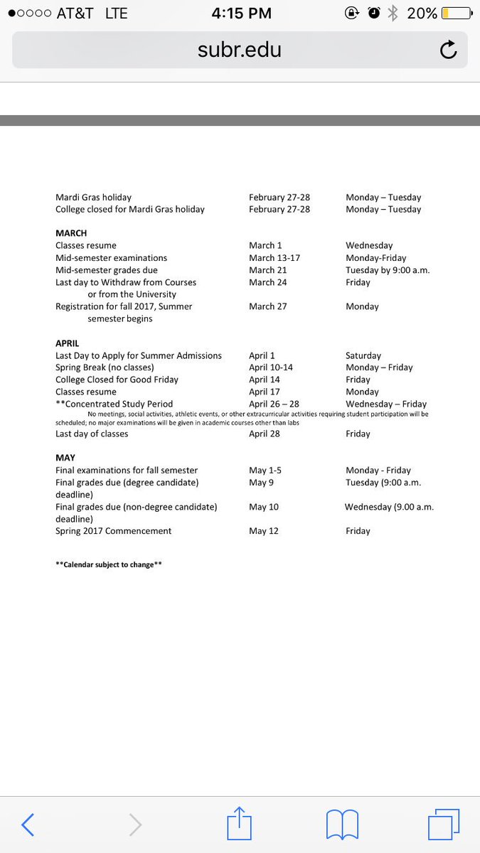 _SouthernJags's tweet photo. If you need to know any of the upcoming dates for move in, when classes start and etc. Here's the academic calendar #SU19 #SU18 #SU17 #SU20 https://t.co/XyXfwnWf1D