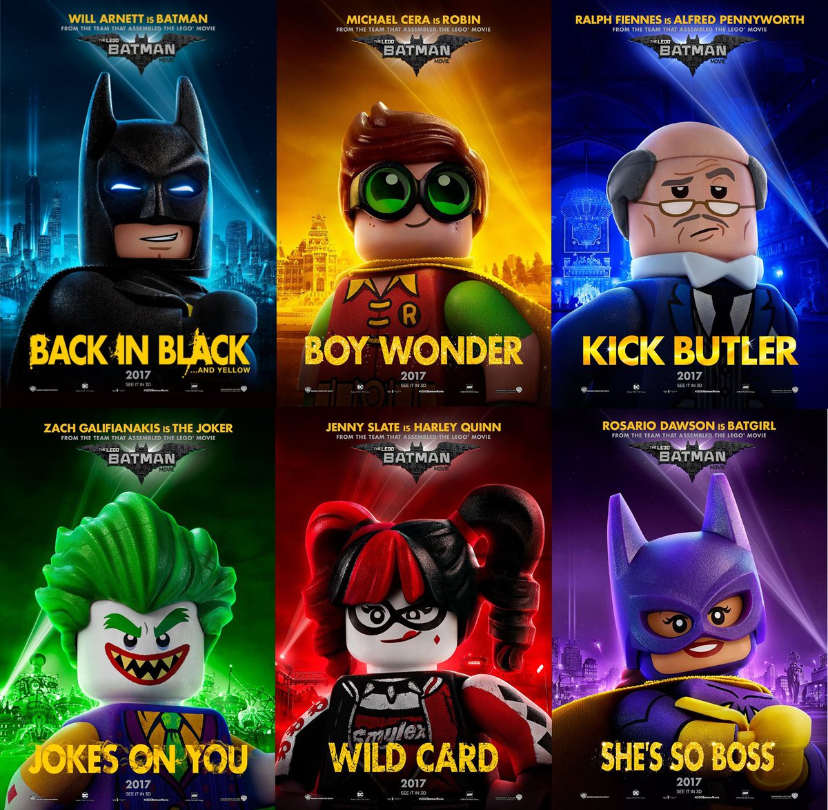 New Poster Revealed for LEGO Batman Movie