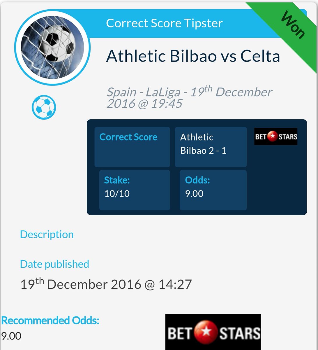 correctscores8's tweet photo. We have done it again for members tonight https://t.co/6AlHuXW9CA @tipstrr #tipsters #tipster #tipstrr #tip @AtleticoBilbao @rccelta_oficial https://t.co/1JvHb95jFG