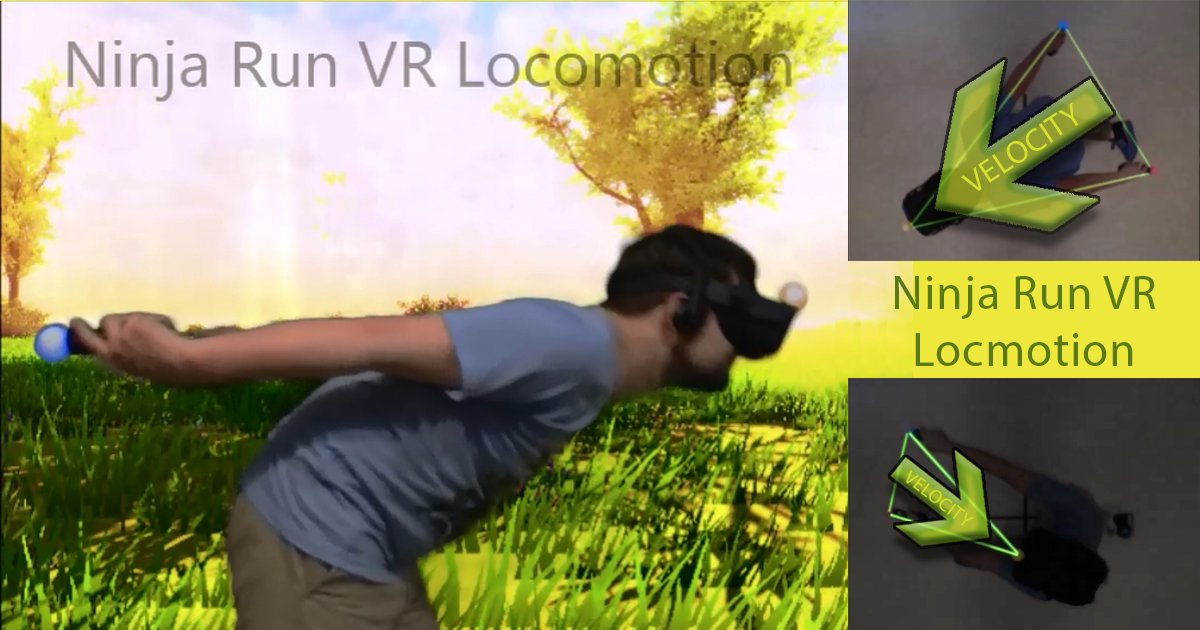 Survios's tweet photo. Locomotion is a challenge for all VR devs. The "Ninja Run" is a bold new take on it. What do you think? https://t.co/dQM7qtI44U via @RtoVR https://t.co/7ziMuu9VHg
