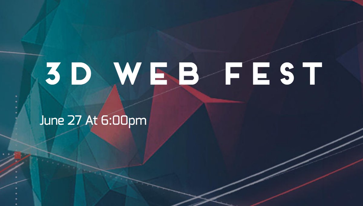 #3DWebFest is back! Submit your proposal today to be part of something great! 3dwebfest.com. #3dweb #webgl