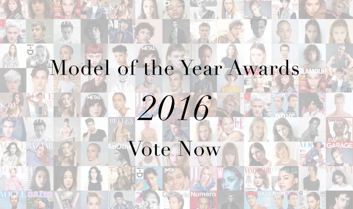 models's tweet image. Readers&apos; Choice Awards for Model of the Year voting is now open. Have fun and don&apos;t get too emotional: models.com/rankings/votin…