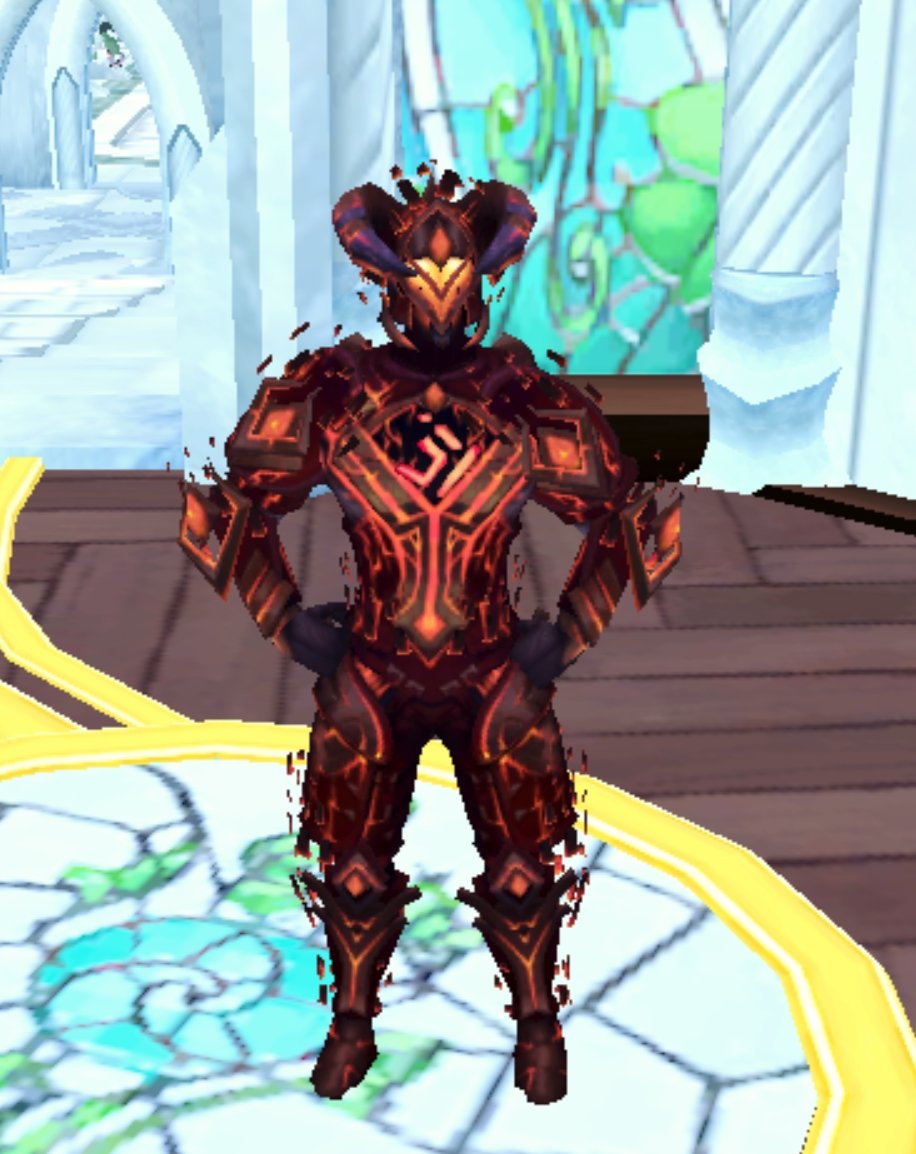 The_Paddyman's tweet photo. Thanks to the recent advent present, I was finally able to complete my warped gorajan trailblazer outfit! I was missing only ONE PIECE! https://t.co/K2IovXzNIX