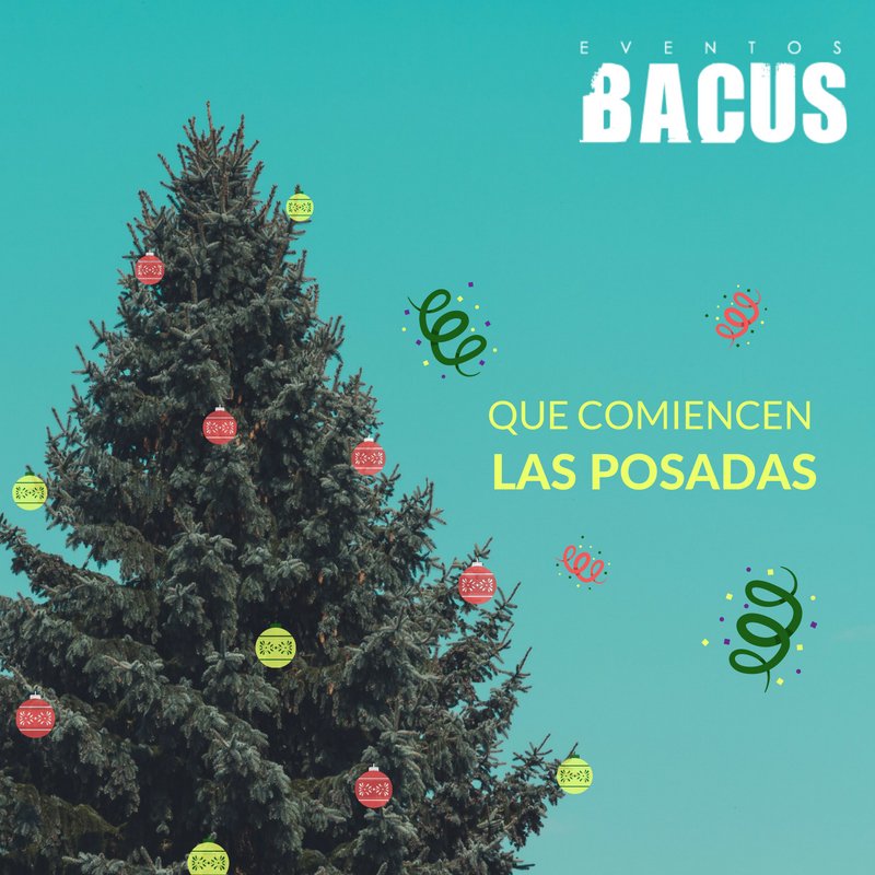 EventosBacus's tweet photo. #FelicesFiestas https://t.co/dxZ5LOrjkf