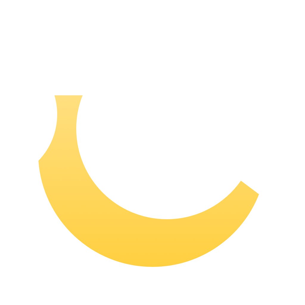 marcinukleja's tweet image. My new app icon is ready 🍌
#1banana