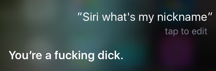 Rylinski's tweet photo. i should have never used the new siri on my macbook, my phone heard me😔 https://t.co/eAdHvi54Qs