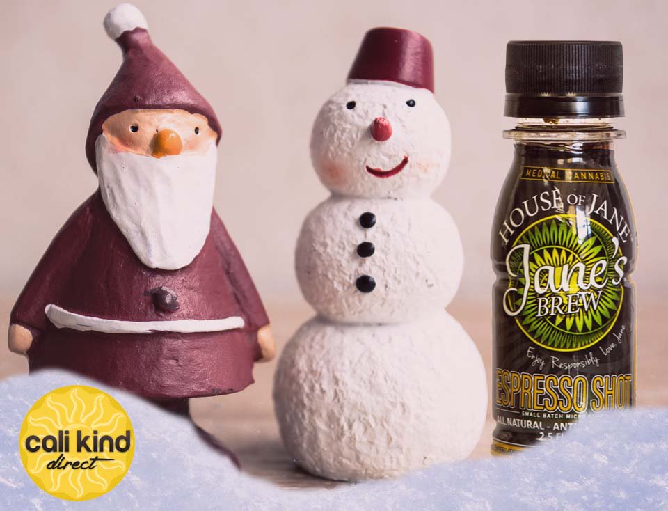 calikinddirect's tweet photo. Enjoy the Little Things This Holiday! #JanesBrew Espresso Shots. Small Size. Big Taste. 25mg THC. #houseofjane https://t.co/Z6Z5aNWuqb