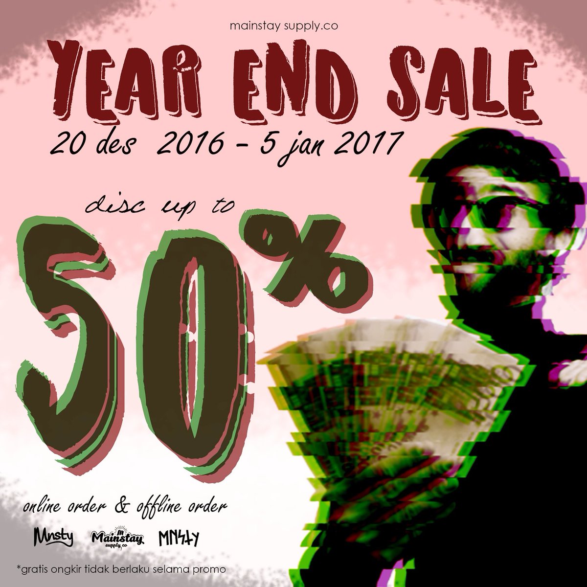 YEAR END SALE DISCOUNT UP TO 50%!
yuk gengs cek harga diskonnya di ig <a href="/mainstay/">Loretta willis</a>.products
(selama promo gratis ongkor tidak berlaku)