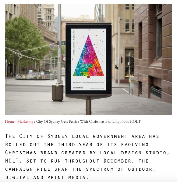 help_mamatray's tweet photo. #WTFW So, the @cityofsydney Christmas branding is exactly the same as 2014/15? We don't see any real evolutionโฆ #brandbash #festiveweek https://t.co/kNFoeu0yyv