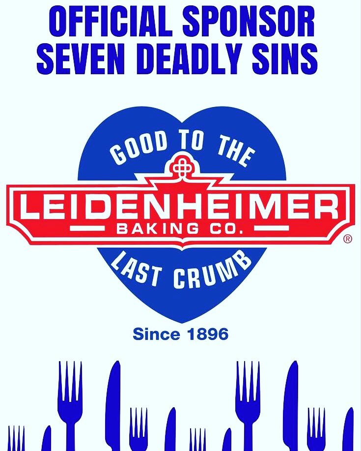 jukeboxcastle's tweet photo. Proud that the famous Leidenheimer Baking Company has become an official sponsor of Seven Deadly Sins!  
#nola #nolabusinesses #nolaproud https://t.co/GJHeX4xSFk