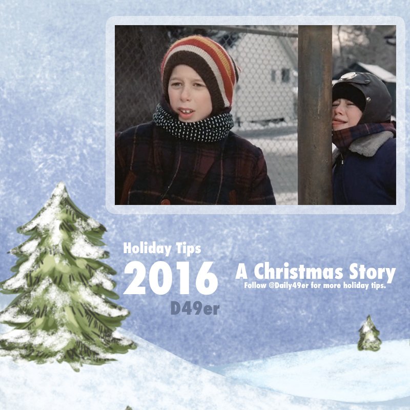 Holiday Tips: Check out "A Christmas Story" and the other holiday films on our list.  
#CSULB #Holidays #49erNow
https://t.co/btEU6HNv8Z https://t.co/Zk2B7grUD4