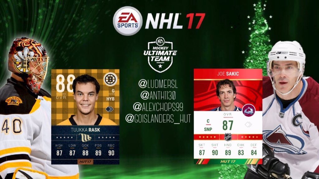LudmersL's tweet photo. Happy holidays! RT and follow @AlexChops99 @Anth1130 and myself for a chance to win Mov Rask and holiday Sakic! GFX by @goislanders_hut https://t.co/NrG3mFFnUa