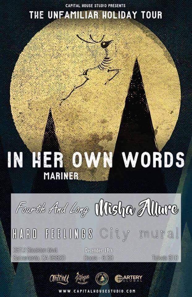 Mariner408's tweet photo. Sacramento tonight with @InHerOwnWords https://t.co/My1I8iahGV