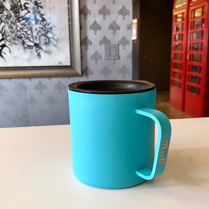 YeslerB2B's tweet photo. We're fighting the Monday blues with our @miir #CampCup this #MugMonday. Lucky for us, it's a four-day work week 😉. #YeselrLife https://t.co/ozxNIqSpZ7