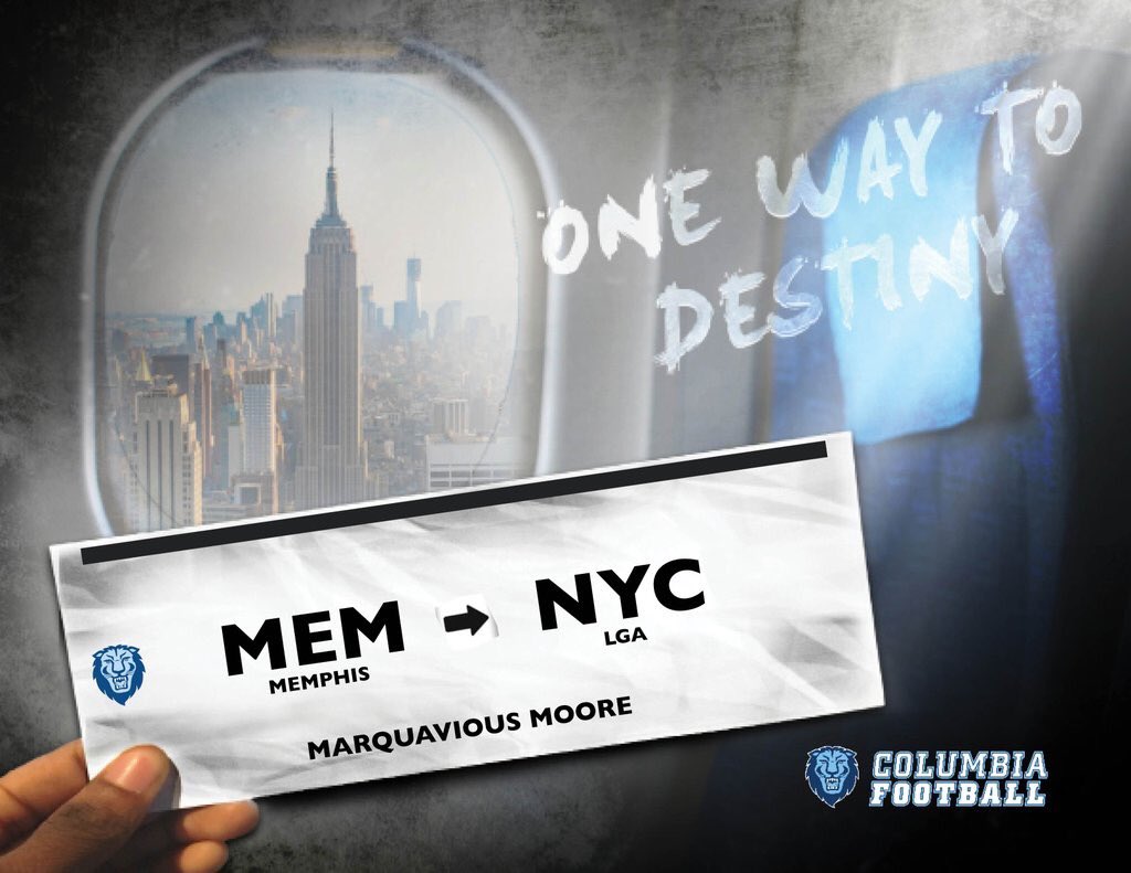 MDMoore_'s tweet photo. So blessed and excited to be continuing my football career at Columbia University!🦁🔵 #LFL #GoLions https://t.co/SGsxId83ix