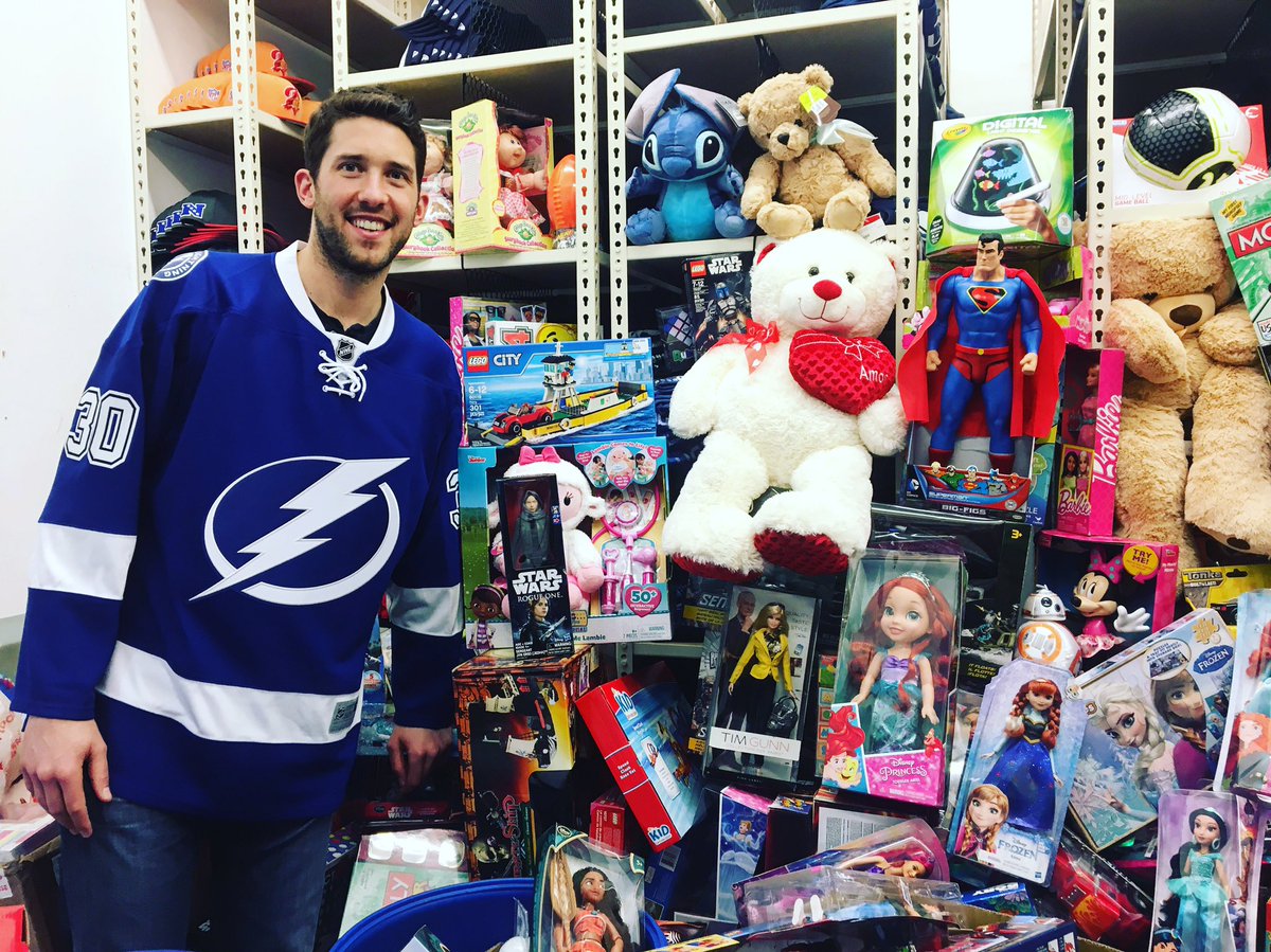 Thanks to everyone that came to the signing today! We're gonna make a lot of kids happy this Christmas! P.S this isn't even half the gifts!